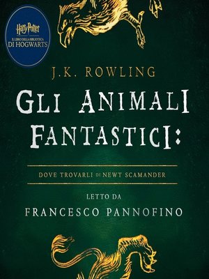 cover image of Gli Animali Fantastici
